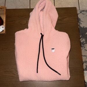 Fila Pink Sherpa Hoodie